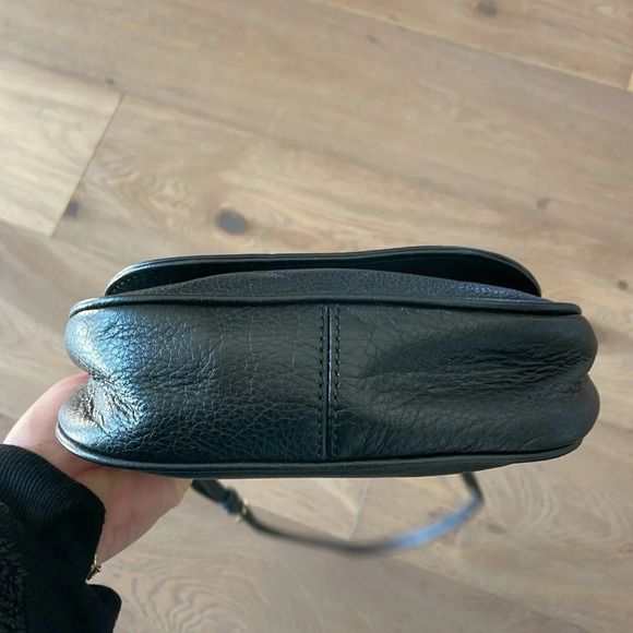 Michael Kors Small Black Leather Crossbody Bag - Picture 8 of 10